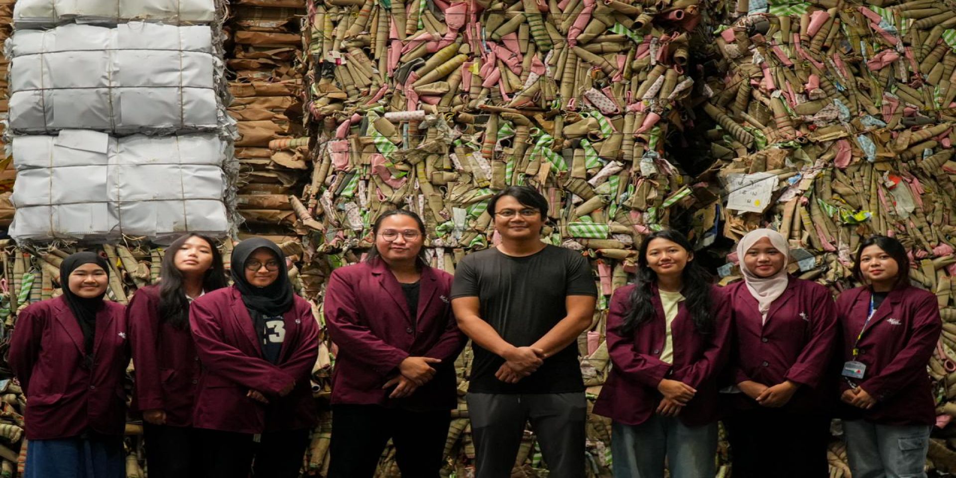 Kunjungan dan kerjasama dari mahasiswa Binus ke PT Purnama Kertasindo